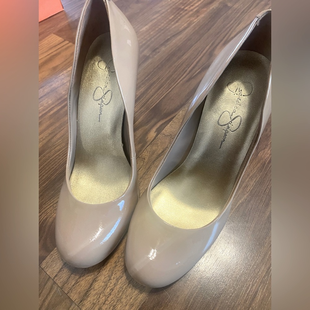 Like New Jessica Simpson Nude Heels